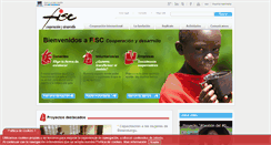 Desktop Screenshot of fundacionfisc.org